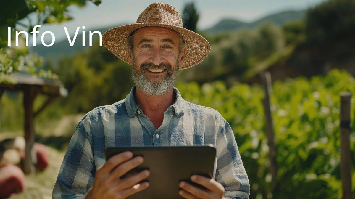 Vigneron connecté : l'innovation numérique au cœur des vignes.
