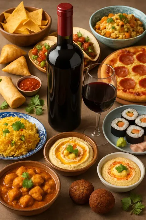 Accords vins et cuisine du monde : les meilleurs choix à découvrir