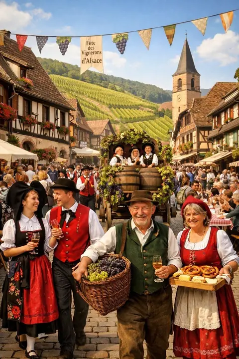 Calendrier et activités des fêtes et portes ouvertes de domaines en Alsace janvier-mars 2026