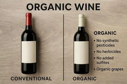 Comparatif vins bio et vins sans sulfites ajoutés : saveur, conservation et prix au verre