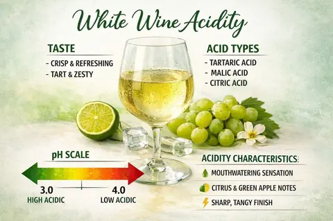 Comprendre l’acidité dans les vins blancs : science, goût et choix éclairé