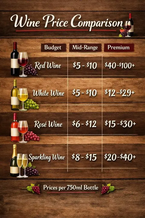Différences de prix entre grands crus classés et vins de garage en 2026