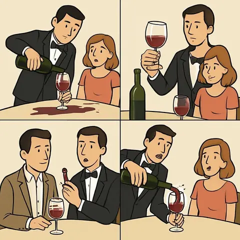 Erreurs courantes au service du vin et stratégies pour les éviter