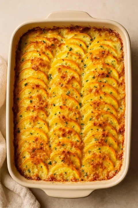 Gratin de courge au vin blanc et noix croquantes : recette et conseils experts