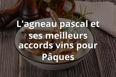 L'agneau pascal et ses meilleurs accords vins pour Pâques