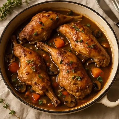 Lapin aux pruneaux mijoté au vin rouge : recette traditionnelle et conseils experts