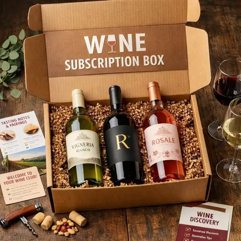 Les meilleures box de vins étrangers à moins de 25€ à tester en 2026