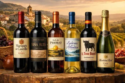 Les meilleurs vins espagnols accessibles en grande surface française