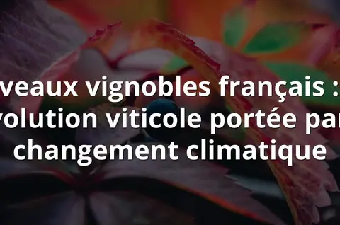Nouveaux vignobles français : une révolution viticole portée par le changement climatique