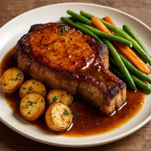 Palette de porc confite au vin rouge, miel et épices douces : recette et techniques