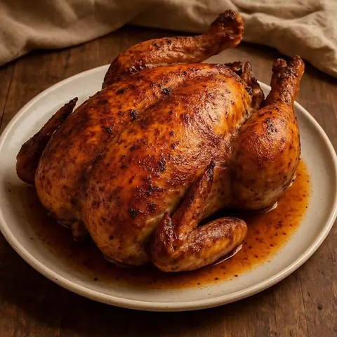 Pintade rôtie au vin rouge et raisins secs : recette et accords parfaits