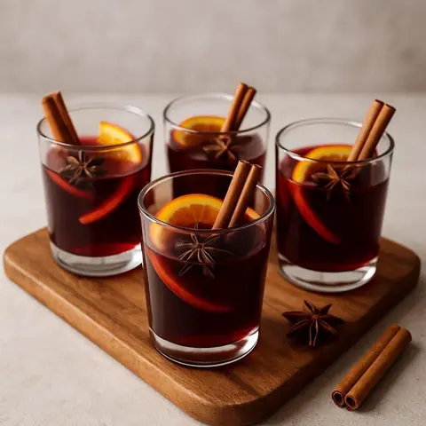 Recettes apéritives originales autour du vin chaud pour les fêtes