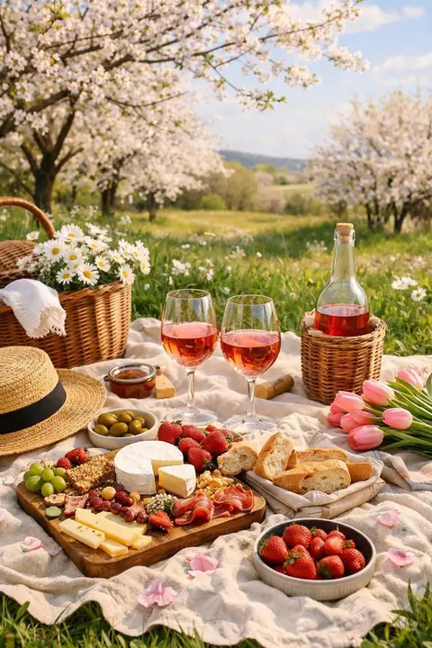 Vins blancs légers 2026 à privilégier pour pique-niques de printemps